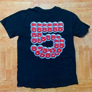 Channel 5 News World Logo Navy Blue Shirt Men’s Size Large All Gas No Brakes